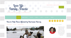 Desktop Screenshot of lovelifefamilytravels.com